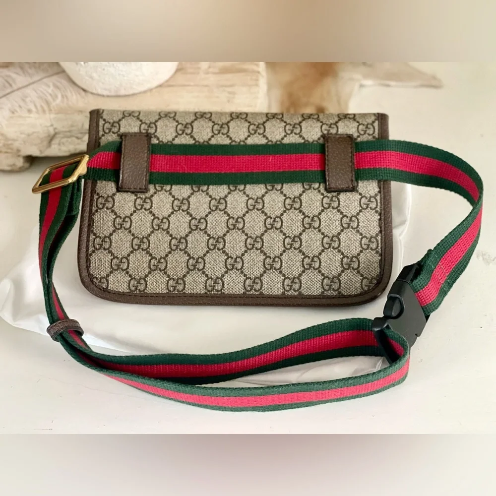 NOT GUCCI | GG Supreme Monogram Neo Vintage Belt Hip Bag - Picture 7 of 11